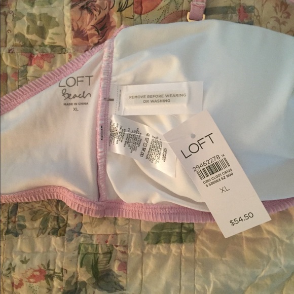 NWT | LOFT Beach Bandeau Bikini Top!! - Picture 8 of 9